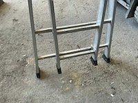 Tubesca 2x9 schuifladder - afbeelding 2 van  4