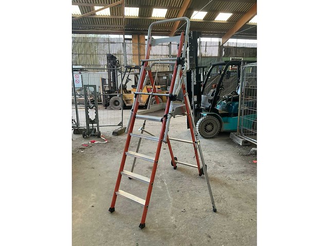Tubesca pirl polyester platformladder - afbeelding 1 van  6