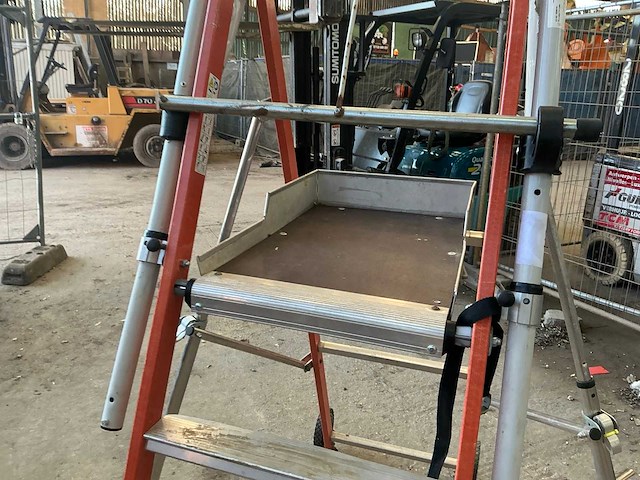 Tubesca pirl polyester platformladder - afbeelding 2 van  6