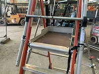 Tubesca pirl polyester platformladder - afbeelding 2 van  6