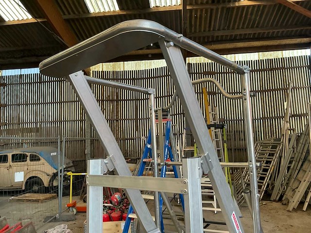 Tubesca platformladder - afbeelding 3 van  6