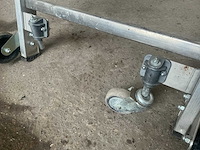 Tubesca raptor 1x4 platformladder - afbeelding 4 van  7