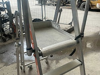 Tubesca raptor 1x4 platformladder - afbeelding 5 van  7