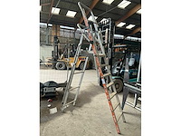 Tubesca raptor 1x7 platformladder (te herstellen!) - afbeelding 1 van  8