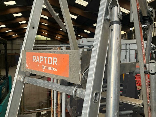 Tubesca raptor 1x7 platformladder (te herstellen!) - afbeelding 4 van  8