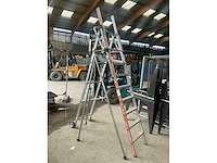 Tubesca raptor 1x7 platformladder (te herstellen!) - afbeelding 1 van  3