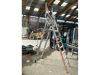 Tubesca raptor 1x7 platformladder - afbeelding 1 van  8
