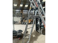 Tubesca raptor 1x7 platformladder - afbeelding 4 van  8