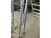 Tubesca raptor 1x7 platformladder - afbeelding 3 van  7
