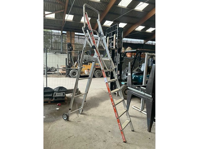 Tubesca raptor 1x7 platformladder - afbeelding 1 van  7