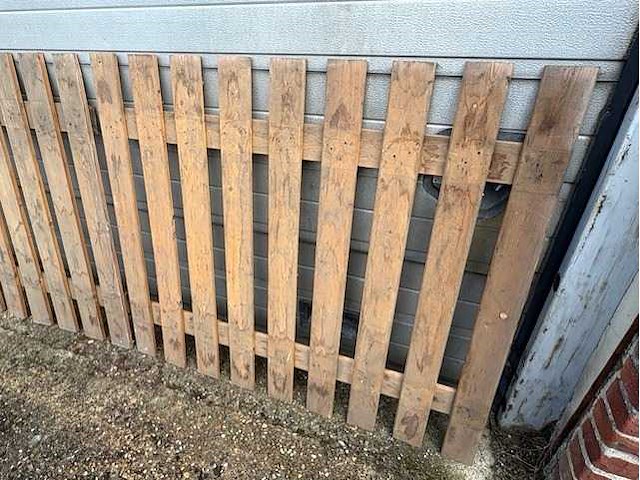 Tuin afscheiding - wooden garden fence (20x) - afbeelding 4 van  5