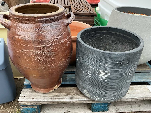 Tuin bloempotten (5x) - afbeelding 2 van  3
