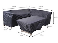Tuinafdrukken coverit - 255/205 x 73 x h 80 en 152 x 82 x h 65 - afbeelding 2 van  2