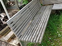 Tuinbak met tafel - afbeelding 2 van  2