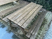 Tuinbank / pick-nick bank - afbeelding 2 van  3