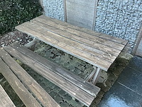 Tuinbank / pick-nick bank - afbeelding 3 van  3