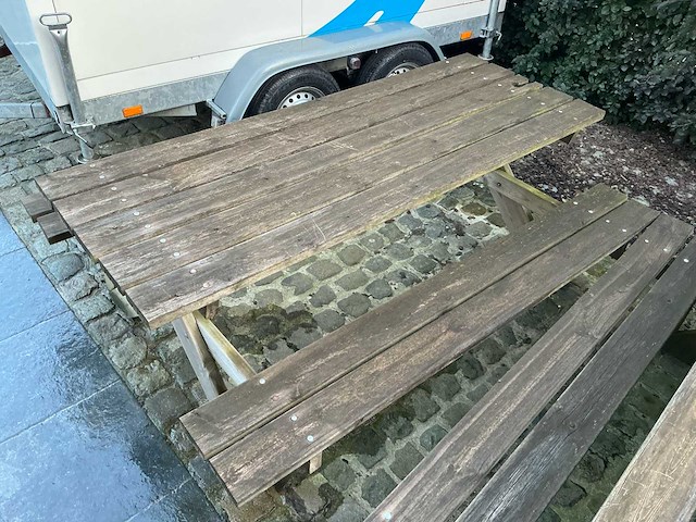Tuinbank / pick-nick bank - afbeelding 3 van  3
