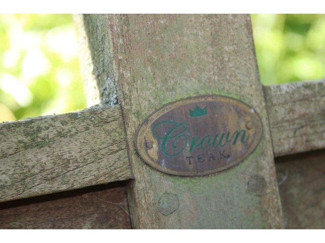 Tuinbank teak - afbeelding 2 van  2
