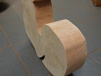 Tuinbeeldje – haan in hout - afbeelding 2 van  2