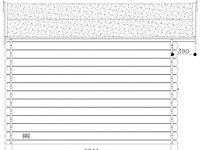Tuinbergng lannion 8,88 m2 2980x2980x2390 gratis bezorging - afbeelding 7 van  7