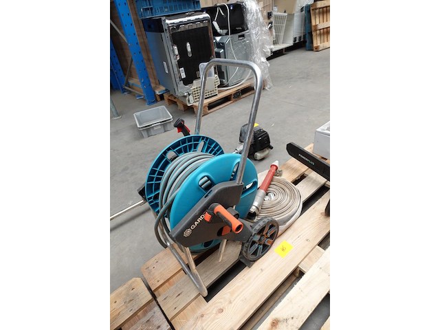 Tuingslang op haspel + brandweerslang - afbeelding 4 van  4