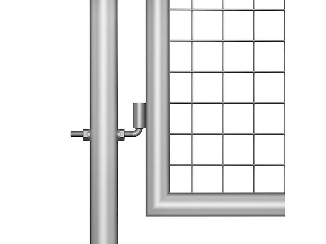 Tuinhek - gegalvaniseerd staal - zilver - afbeelding 4 van  6