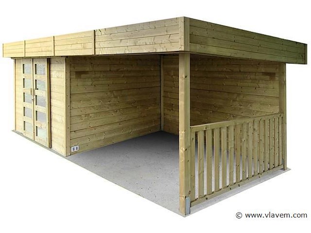 Tuinhuis arhus behandeld - afbeelding 1 van  3