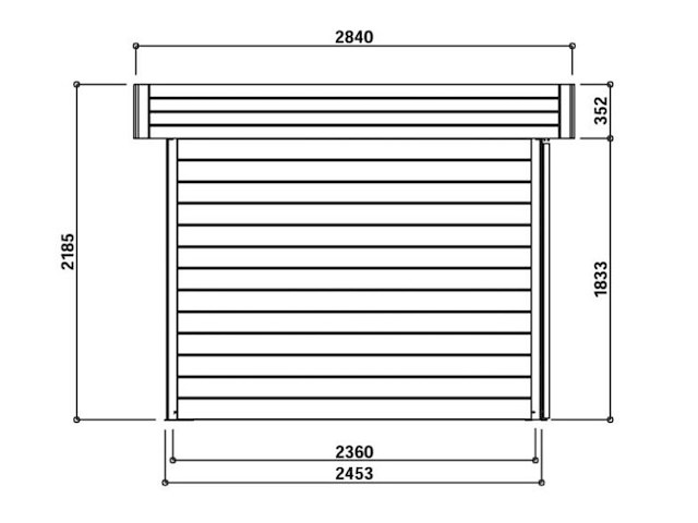 Tuinhuis arhus gratis levering - afbeelding 4 van  7