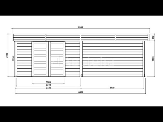 Tuinhuis arhus - afbeelding 1 van  3
