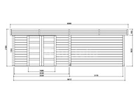 Tuinhuis arhus - afbeelding 3 van  3