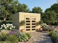 Tuinhuis bari behandeld
