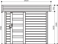 Tuinhuis bergen - afbeelding 2 van  4