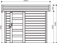 Tuinhuis bergen - afbeelding 2 van  4