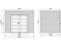Tuinhuis capri - afbeelding 3 van  3