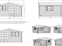 Tuinhuis chambery gratis levering - afbeelding 6 van  7