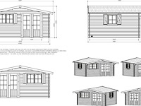 Tuinhuis chambery gratis levering - afbeelding 2 van  3