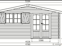 Tuinhuis chamonix - afbeelding 2 van  3