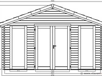 Tuinhuis charles - afbeelding 2 van  3