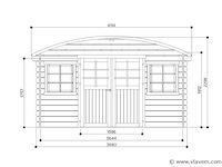 Tuinhuis dainville 2 - afbeelding 2 van  3