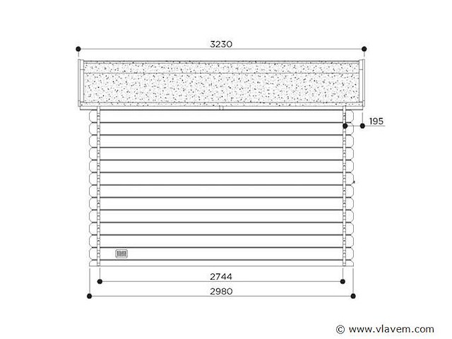 Tuinhuis dainville 2 - afbeelding 3 van  3