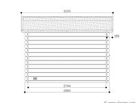 Tuinhuis dainville 2 - afbeelding 3 van  3