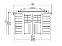 Tuinhuis dainville - afbeelding 2 van  3