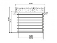 Tuinhuis dainville - afbeelding 3 van  3