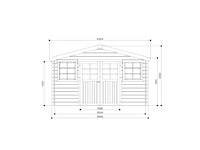 Tuinhuis dole - afbeelding 2 van  3