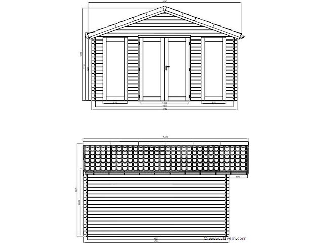 Tuinhuis emmanuel - afbeelding 2 van  2
