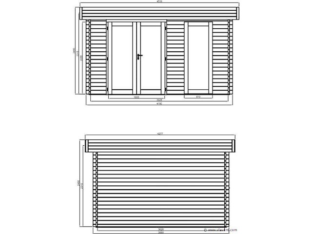 Tuinhuis imran - afbeelding 2 van  2