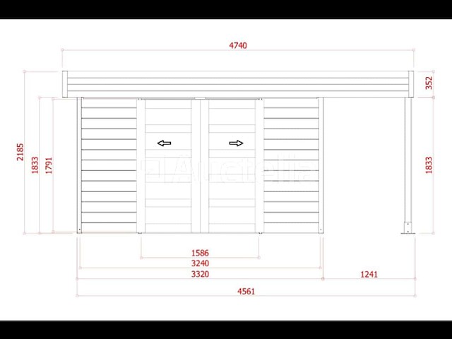Tuinhuis larvik - afbeelding 1 van  3