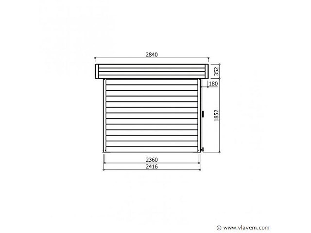 Tuinhuis larvik - afbeelding 2 van  3