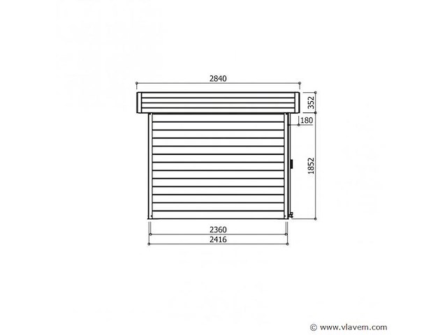 Tuinhuis larvik - afbeelding 2 van  3