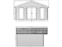 Tuinhuis ludovic - afbeelding 2 van  2